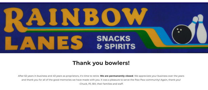 Rainbow Lanes - Recent Photos From Website (newer photo)